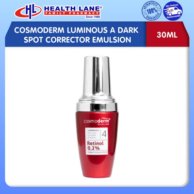 COSMODERM LUMINOUS A DARK SPOT CORRECTOR EMULSION (30ML)